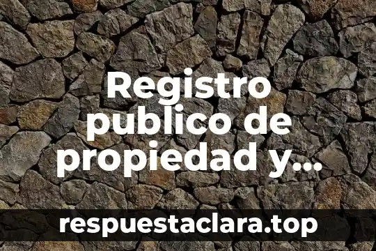Qué es satiro significado 4 Registro publico de propiedad y comercio que es