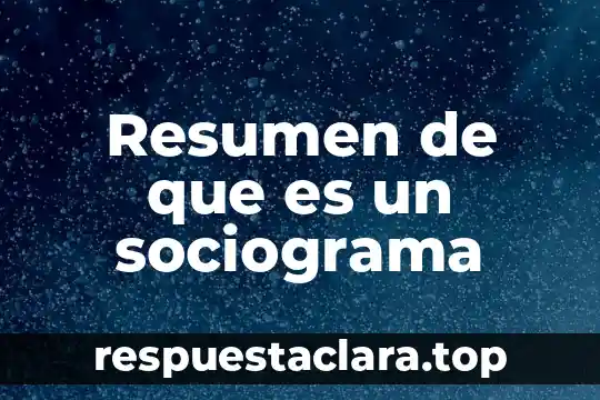 Que es el jip jop resumen 6 Resumen de que es un sociograma