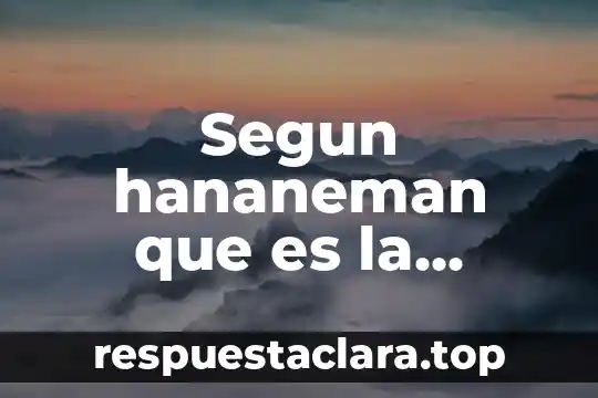 Que es el pensamiento formal segun piaget 3 Segun hananeman que es la homeopatia