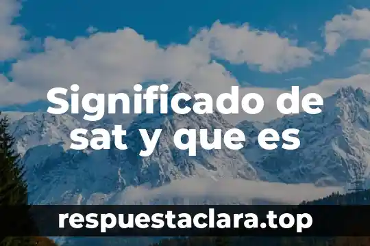 En la biblia que es el significado del misterio pascual 4 Significado de sat y que es