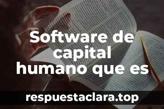 Qué es el espectro visible humano del color 4 Software de capital humano que es