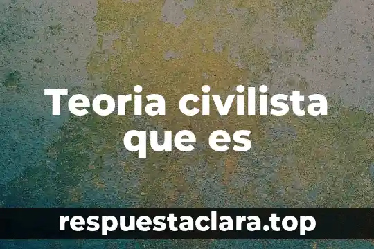 Qué es la teoría de la inercia 4 Teoria civilista que es