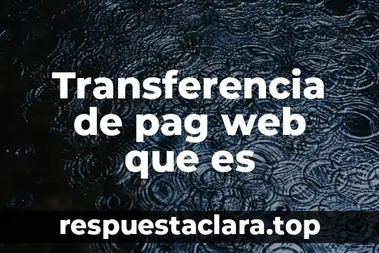 Que es el nombre de sitio web 4 Transferencia de pag web que es