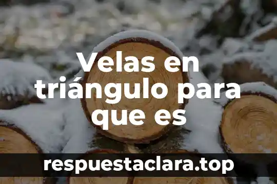 Yumbina unisex para que es 4 Velas en triángulo para que es