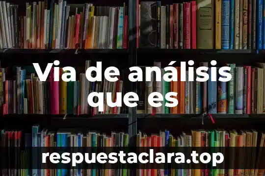 Qué es la relación señal ruido en análisis instrumental 3 Via de análisis que es