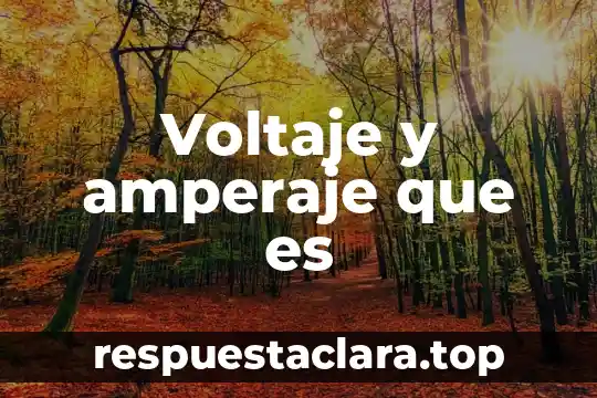Qué es el voltaje nombre del científico que lo descubrió 5 Voltaje y amperaje que es