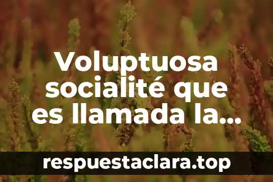 Voluptuosa socialité que es llamada la reina del instagram